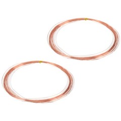 52Ft (16m) 32 Gauge (0.2mm) 99.9% Solid Bare Pure Copper Wire Soft Pack of 2