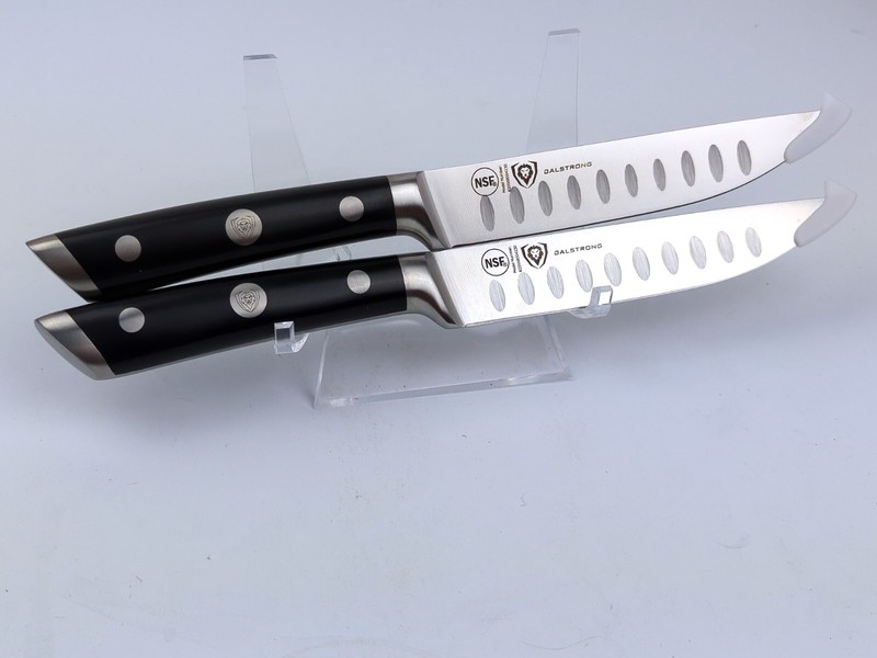 2pc. DALSTRONG GLADIATOR Series 5" STEAK Knives SET, Made in Germany - NEW gallery