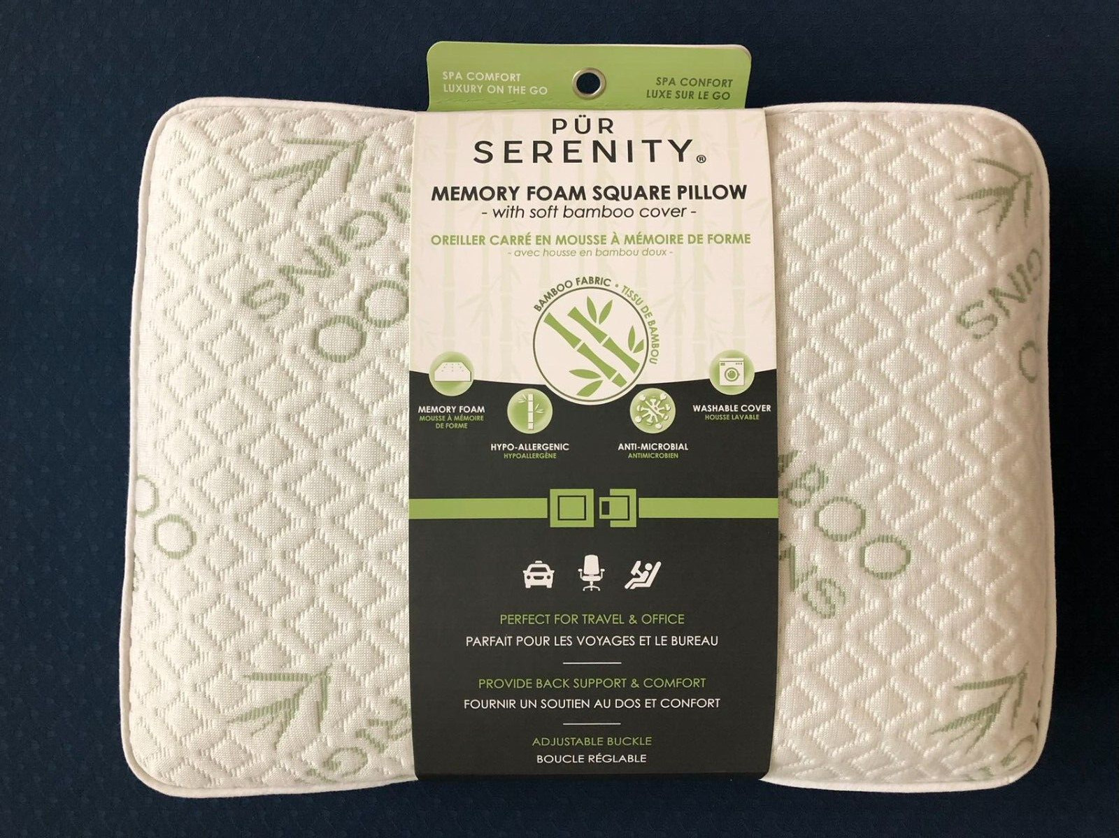 Pur Serenity Memory Foam Pillow from Bamboo Origins Lumbar Support Pillow gallery