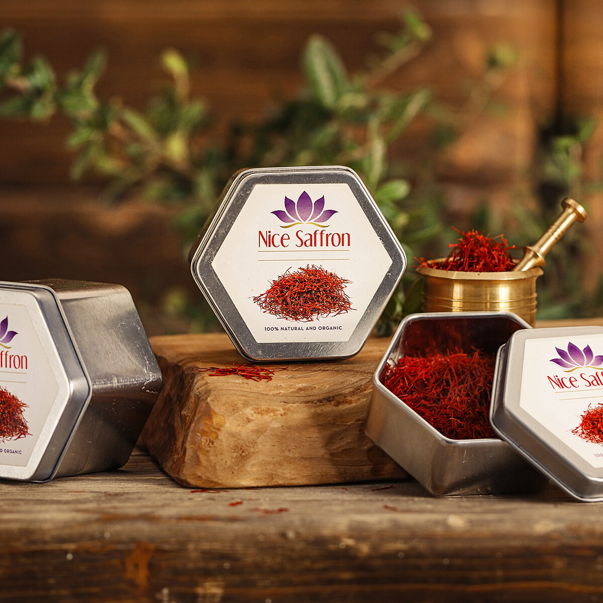Nice Saffron, Premium Real Saffron Threads Deep Red Saffron Spice gallery