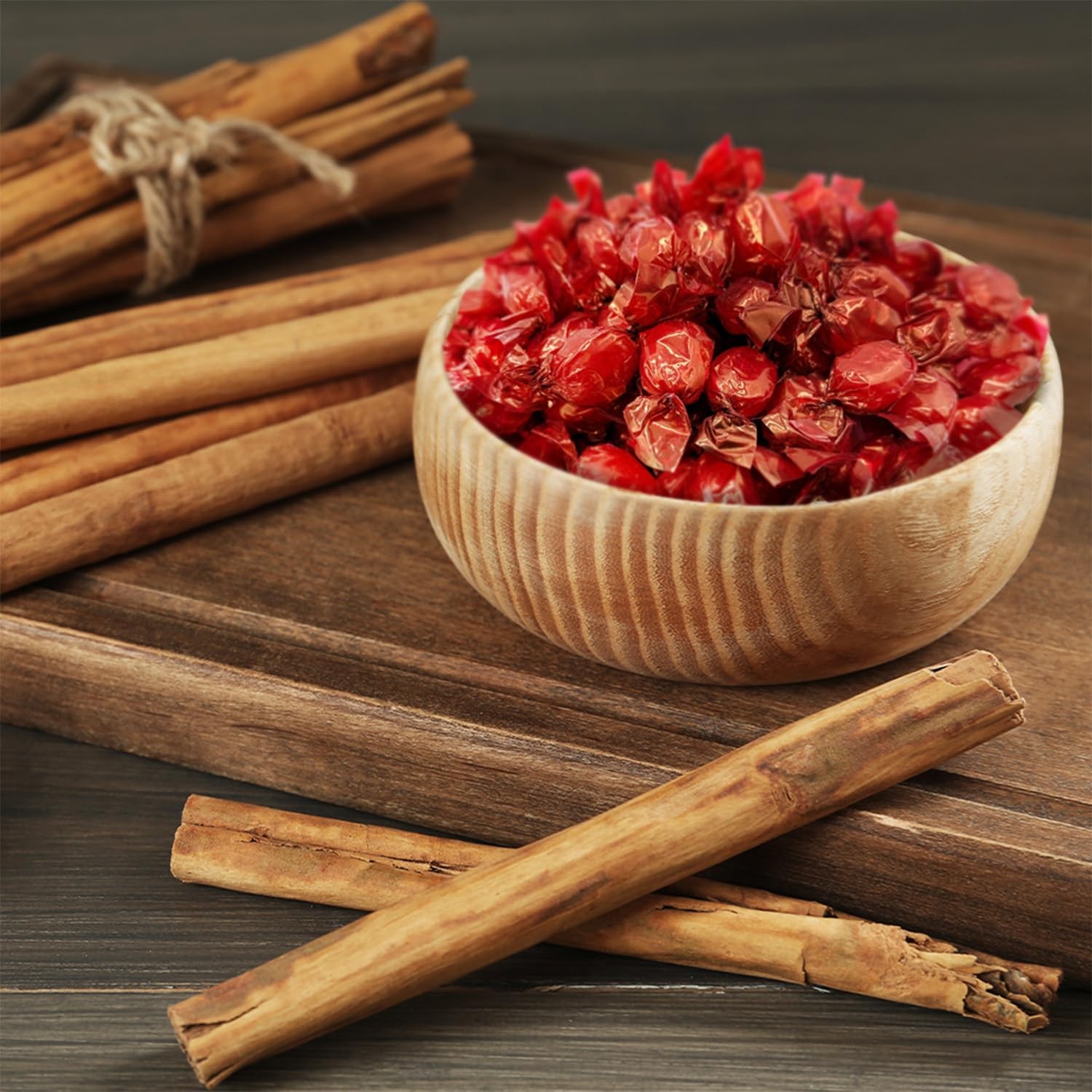Hard Candy Cinnamon Flavor 2 Pound Bulk (About 180 Count) - Individually Wrapped gallery