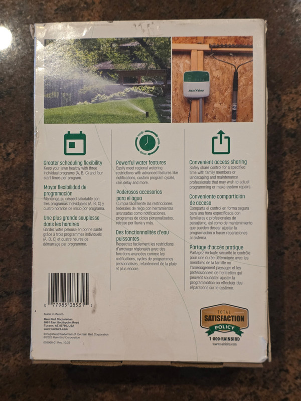 Rain Bird ARC6 6-Zone App Based Residential Smart Irrigation Controller gallery