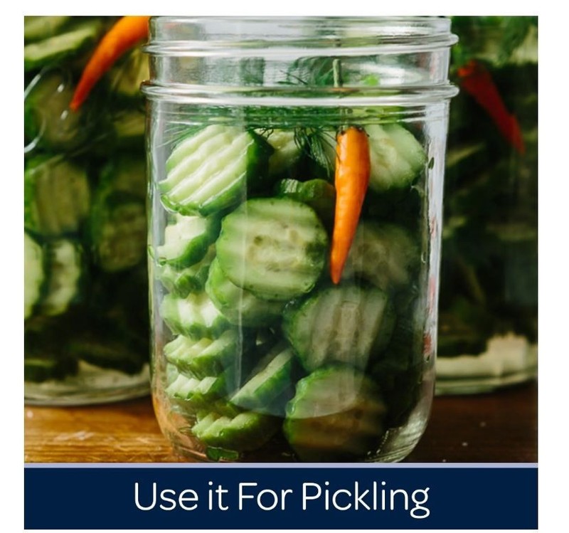 Morton Canning & Pickling Salt, for Preserving and Pickling, 4 LB Box (4 pack) gallery