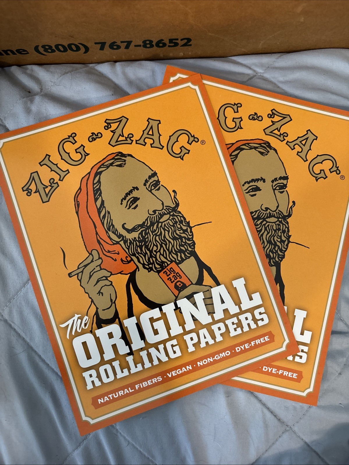Zig Zag Vinyl Decals Set Of 2 Approx 7x9 Retail Display Sticker Orange Advert gallery