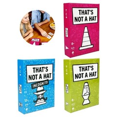 That’S Not a Hat – Fun Bluffing & Memory Party Game for All Ages Components US *