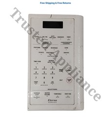 GE Microwave Control Panel Console WB07X10364 WHITE
