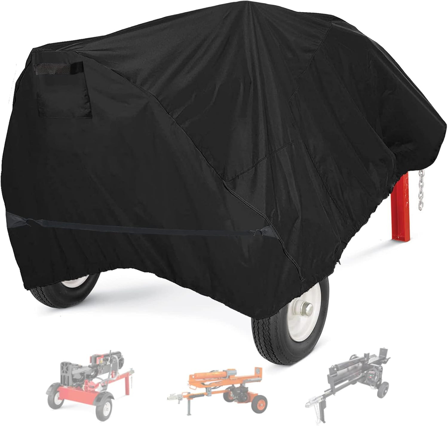 Log Splitter Cover Waterproof Heavy Duty Outdoor Shield, 420D Oxford Fabric, UV gallery