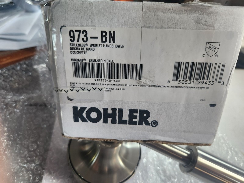 Kohler Purist Multi-function 4-way handshower -K-973-BN - VIBRANT BRUSHED NICKEL gallery