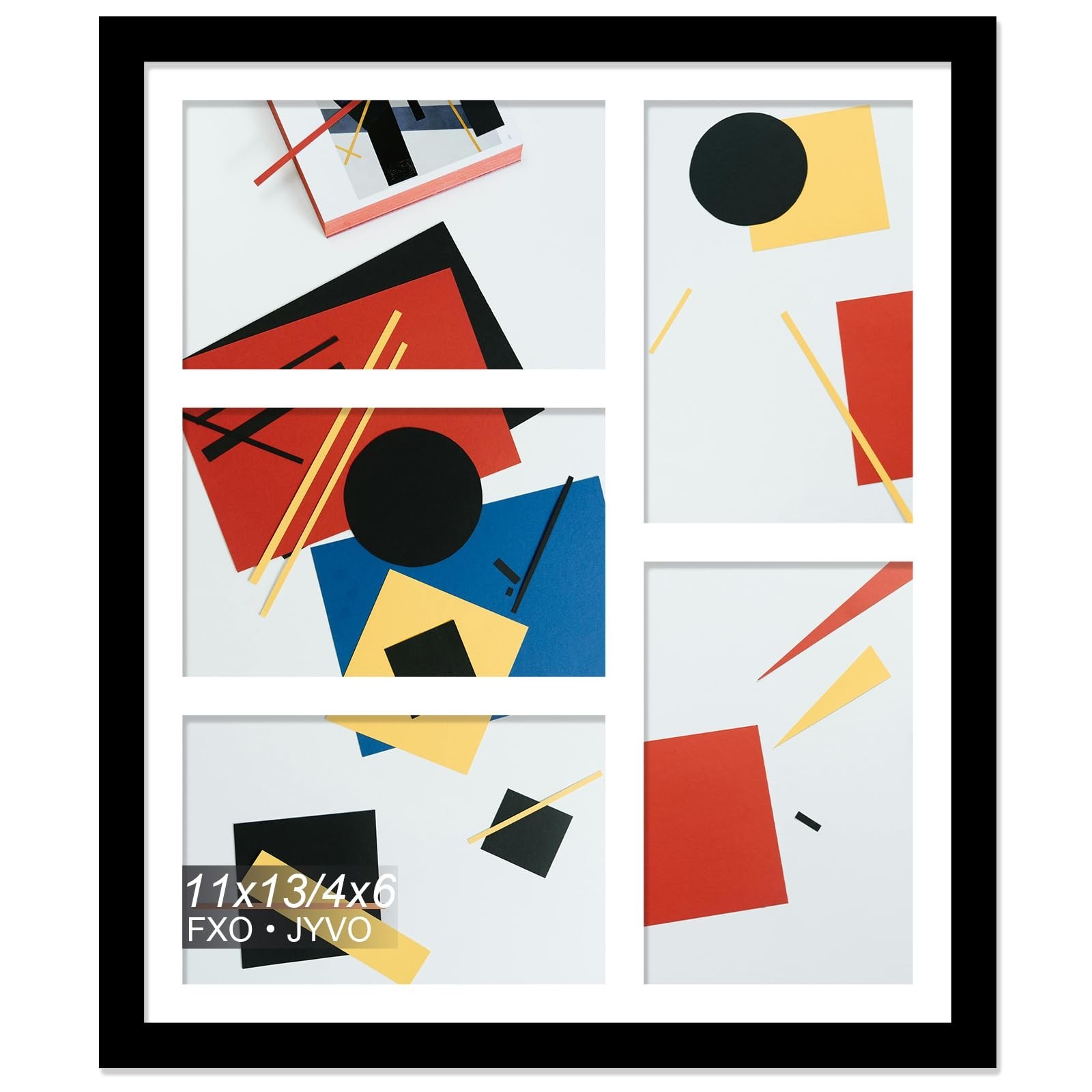 4x6 Picture Frame Collage, Display 5 4x6 Picture Collage or 11x13 Photo Only ... gallery