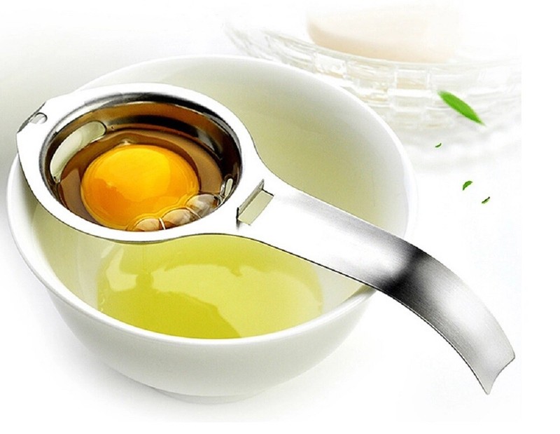 Egg Yolk White Separator Kitchen Gadget - Easy Divider Holder Sieve Tool gallery