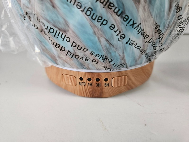 Porseme 280 ml Essential Oil Diffuser Glass 7 Color LED Change gallery