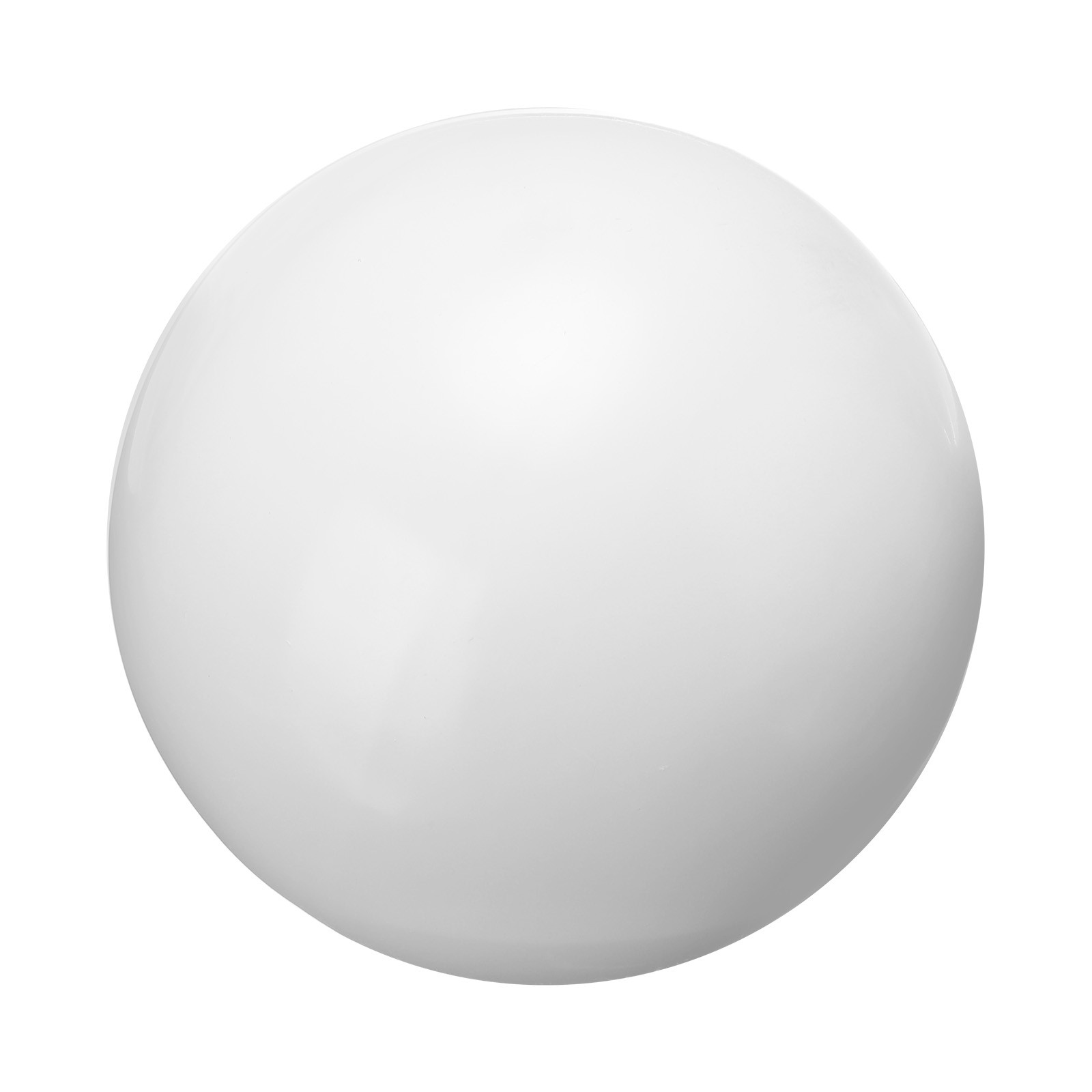 Gazing Ball 2.5 Inch 63mm Reflective Sphere Polished Bright White gallery