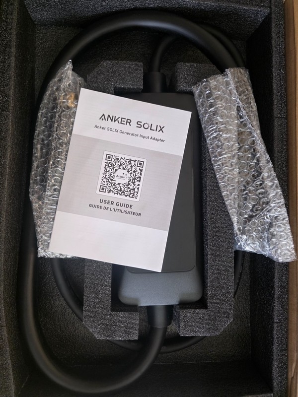 Anker SOLIX 240V Generator Input Adapter (F3800 Plus, Home Power Panel) A17D0 gallery
