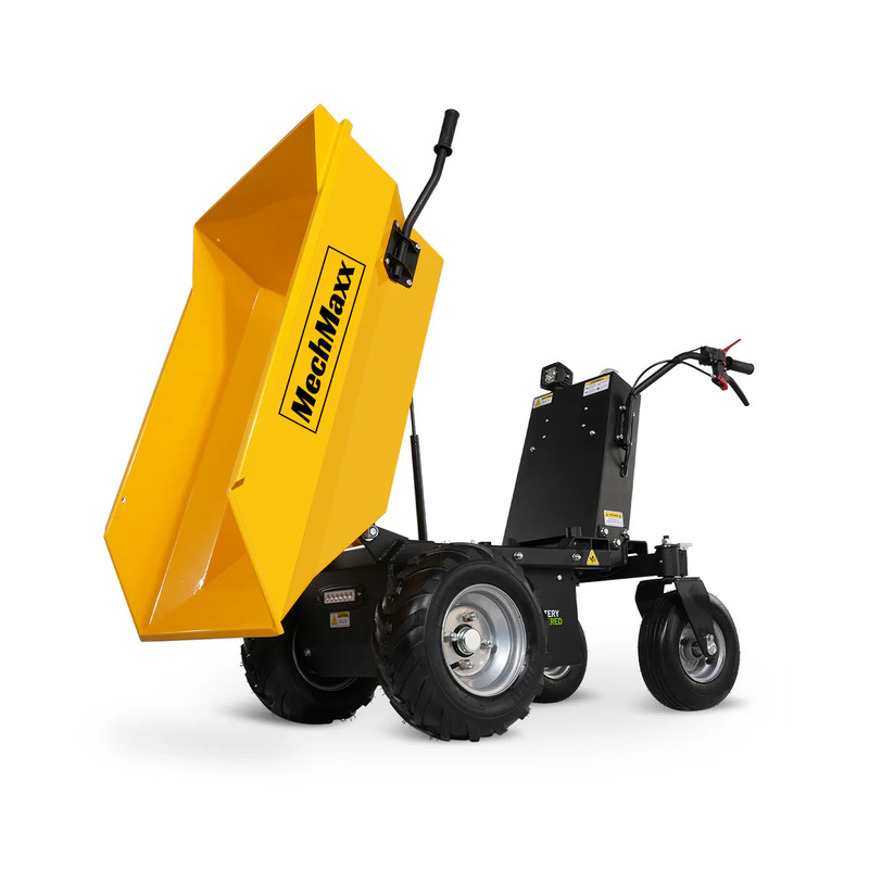 MechMaxx 1100Lbs Loading Battery Mini Dumper 1000W 48V Brushless DC Motor E50 gallery