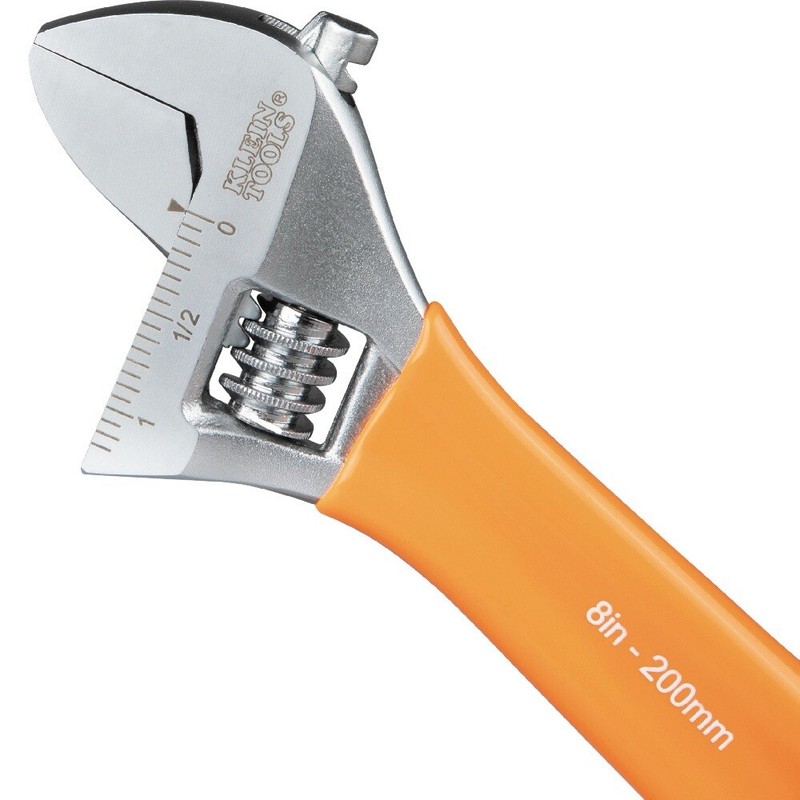 Klein Tools O5076 Extra-Capacity Adjustable Wrench, 6.5-Inch gallery