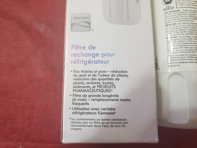 Kenmore Replacement Refrigerator Filter 9082 Long Life Filter Reduces Chlorine gallery