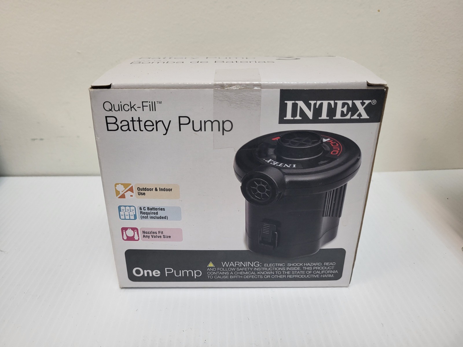 Intex Quick-Fill 6 “C” Battery Pump 68638E gallery