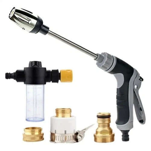 Aquoxis Cordless Cleaning Device Converts Garden Hose to Pressure Washer gallery