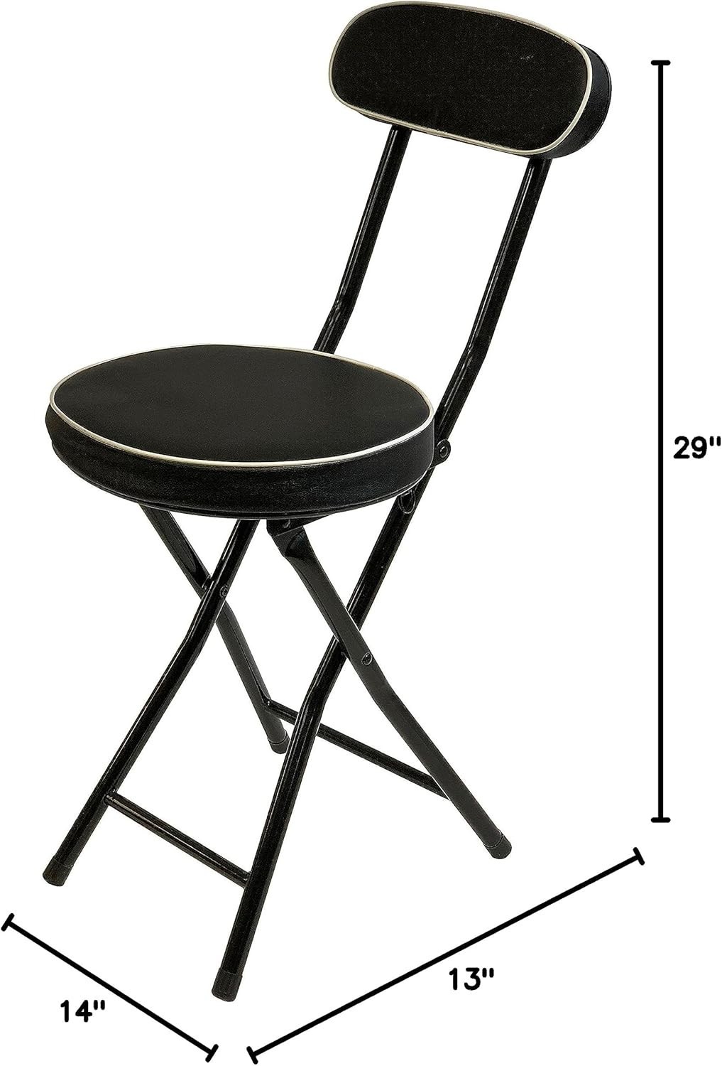 Cushioned Padded Folding Stool gallery