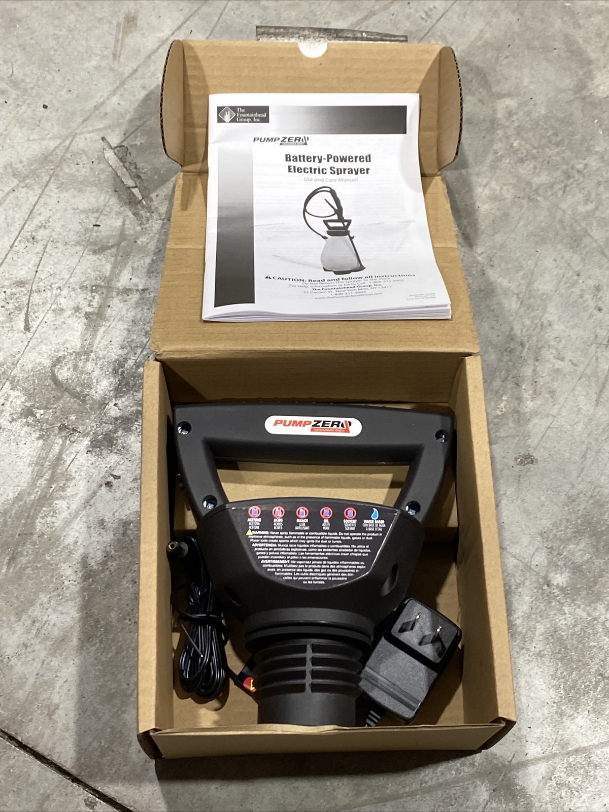 Pump Zero Sprayer Power Head Kit 184163 New gallery