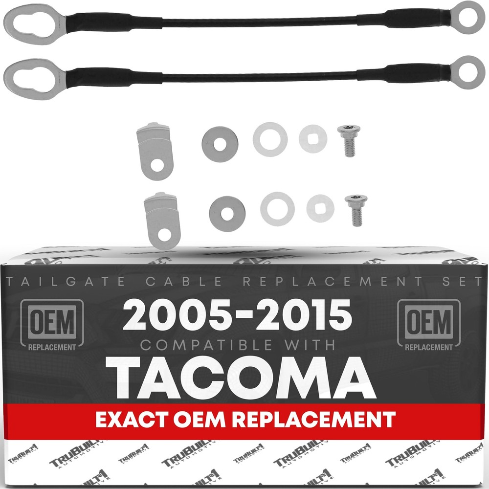 Tailgate Cable Replacement Set, Rear Left & Right Side , Compatible with 2005...