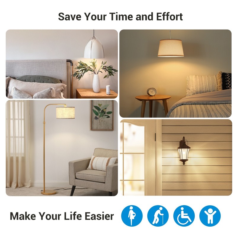 DEWENWILS Wireless Remote Control Light Socket E26/E27 Base Remote Bulbs Socket gallery