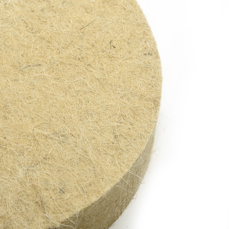 5 Inch Wool Felt Polishing Buffing Disc Wheel Pad Abrasive For Angle Grinder USA gallery