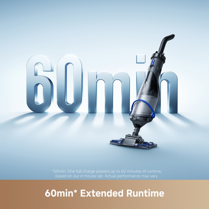 MOVA Handler V10 Cordless Handheld Pool Vacuum, 4,200LPH Suction 60min Runtime gallery
