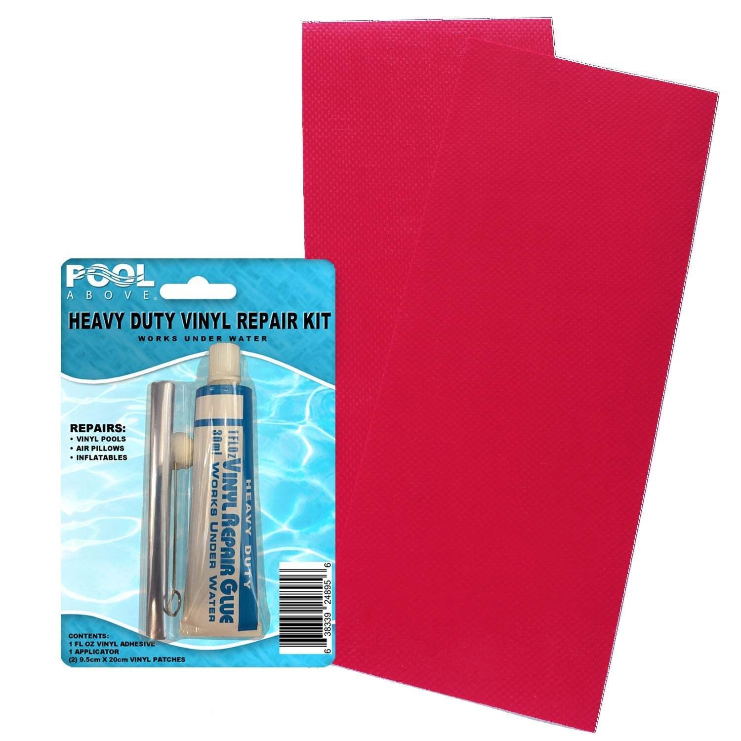 Heavy Duty Vinyl Repair Patch Kit | Vinyl Cement Adhesive Glue and Colored Patch gallery
