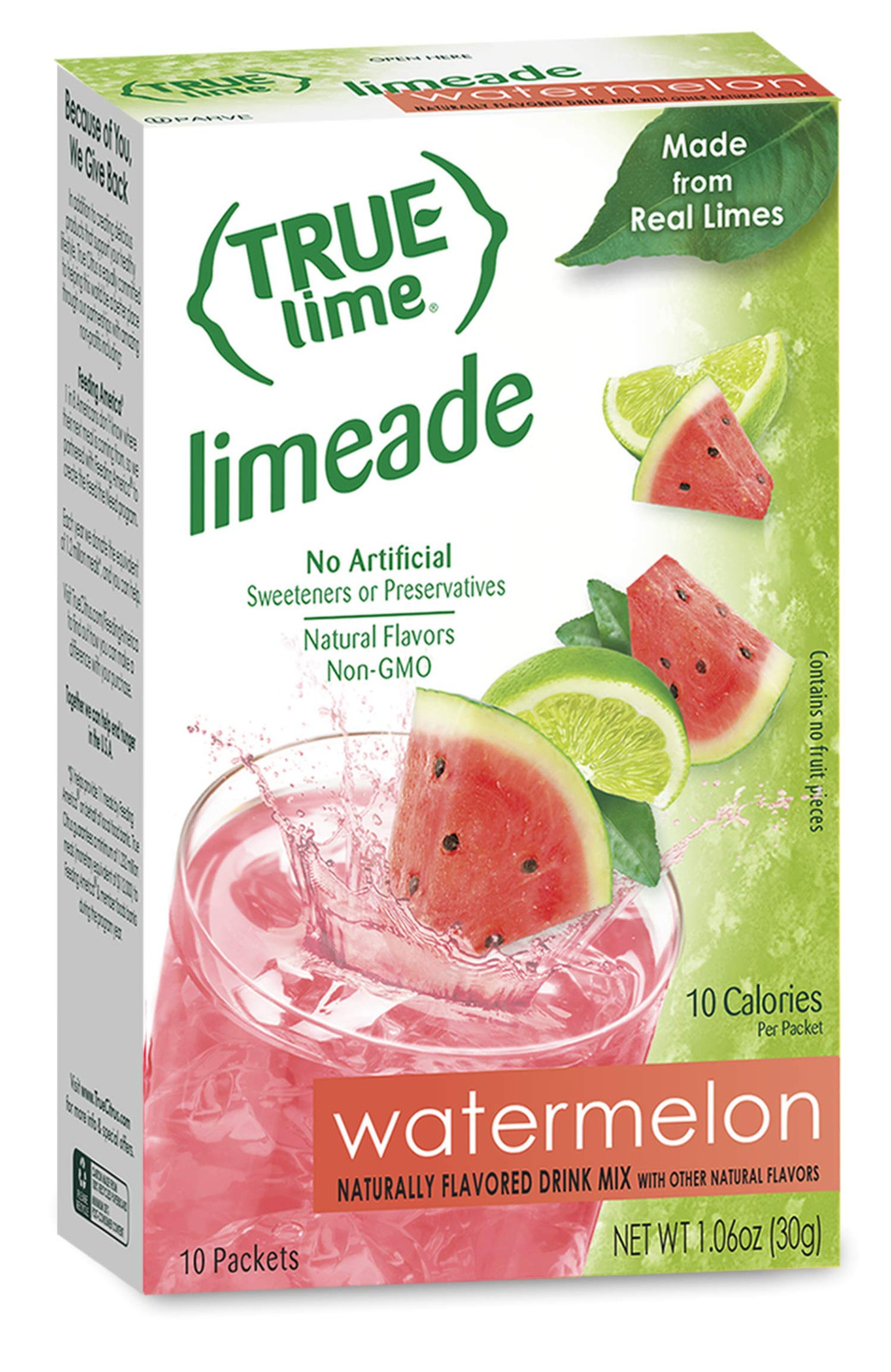 True Citrus Watermelon Aqua Fresca Limeade Pack 10 Count Naturally Sweetened gallery