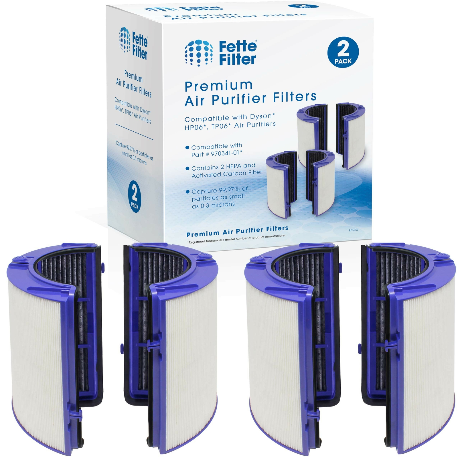 Purifier Filter Replacement Compatible with Dyson HP06, TP06, PH01,PH02, gallery