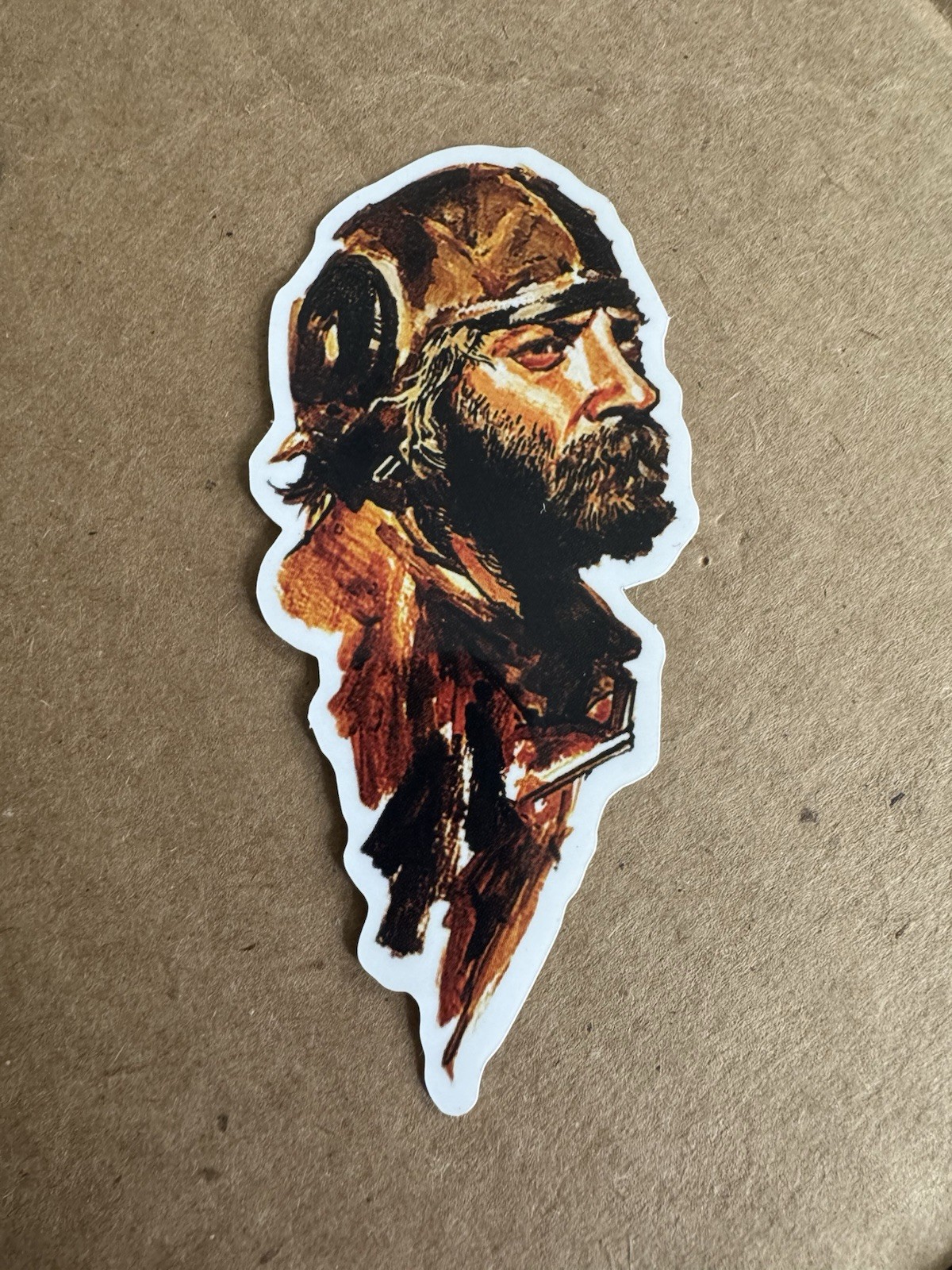 Oddball!! Kelly’s Heroes Sticker, Negative Waves! Beatnik WWII 3in gallery