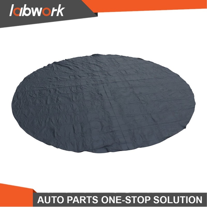 Labwork Round Pool Mats For Pool Bottom Double Density Puncture Resistant Black gallery