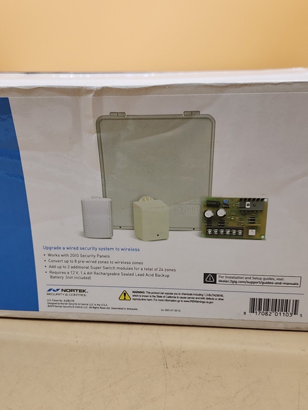 Linear 2GIG-TAKE-KIT1 Hardwire Conversion Kit 8 Pre Wired Zones New gallery