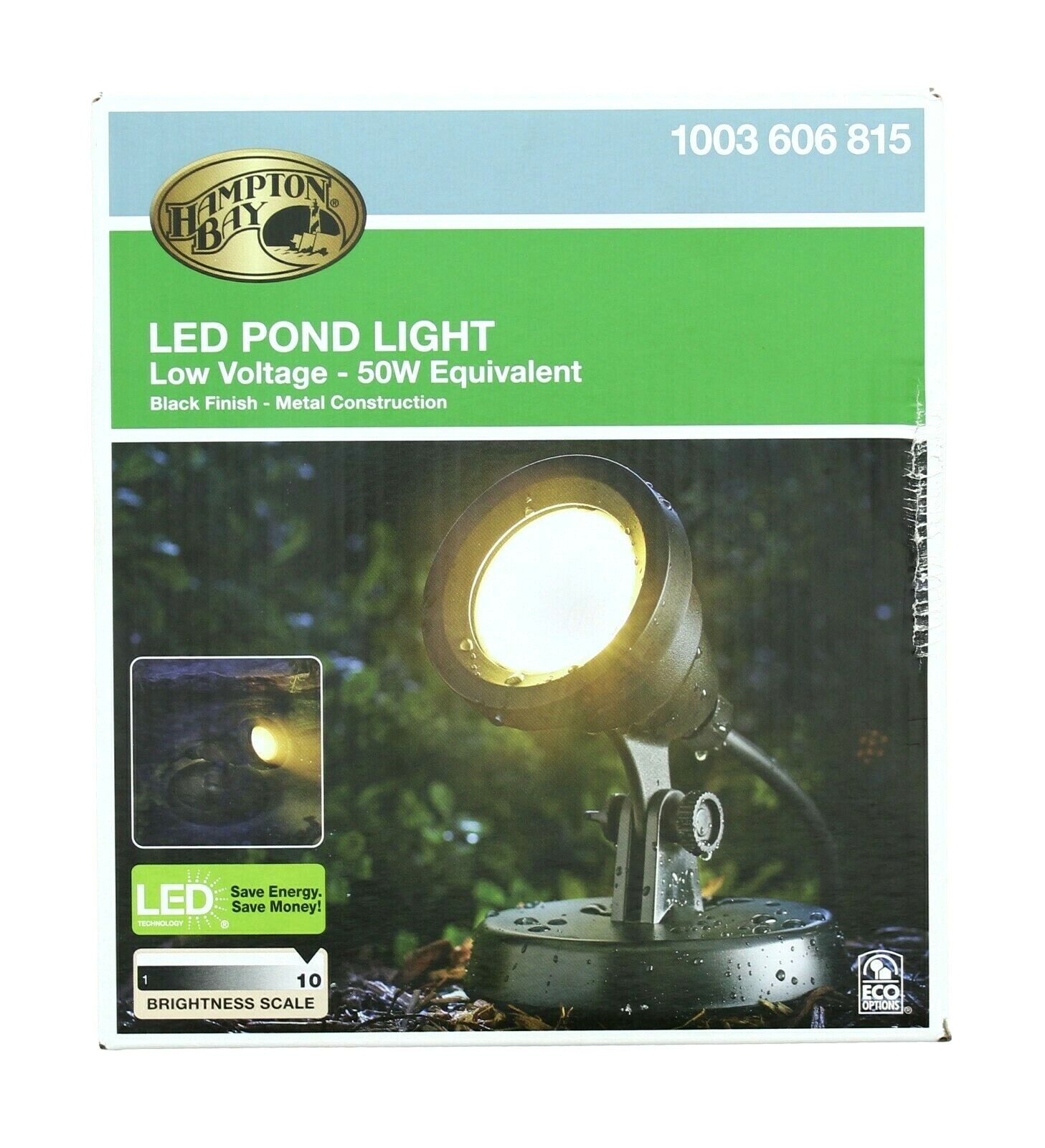 Hampton Bay Pond Light Integrated LED Low Voltage Submersible Outdoor Lighting gallery