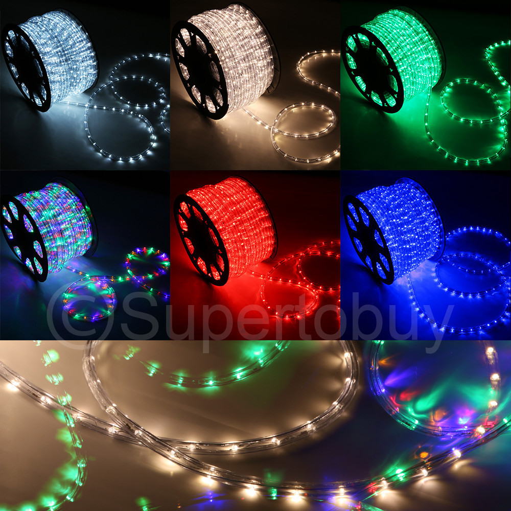 Assorted Sizes 110V LED Rope Extendable Flexible DIY Lighting Outdoor Christmas gallery