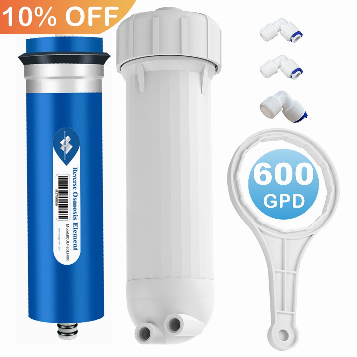 600 GPD RO Membrane Maple Syrup Water Filter Reverse Osmosis System Replacement gallery