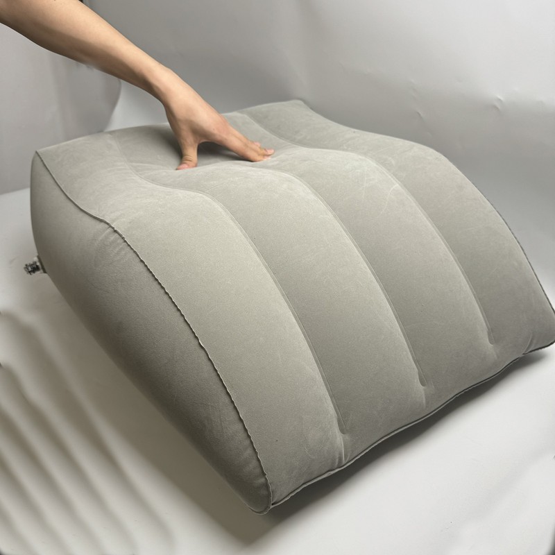 Leg Elevation Inflatable Wedge Pillow Sleeping Knee Foot Lift Rest Support Bed gallery