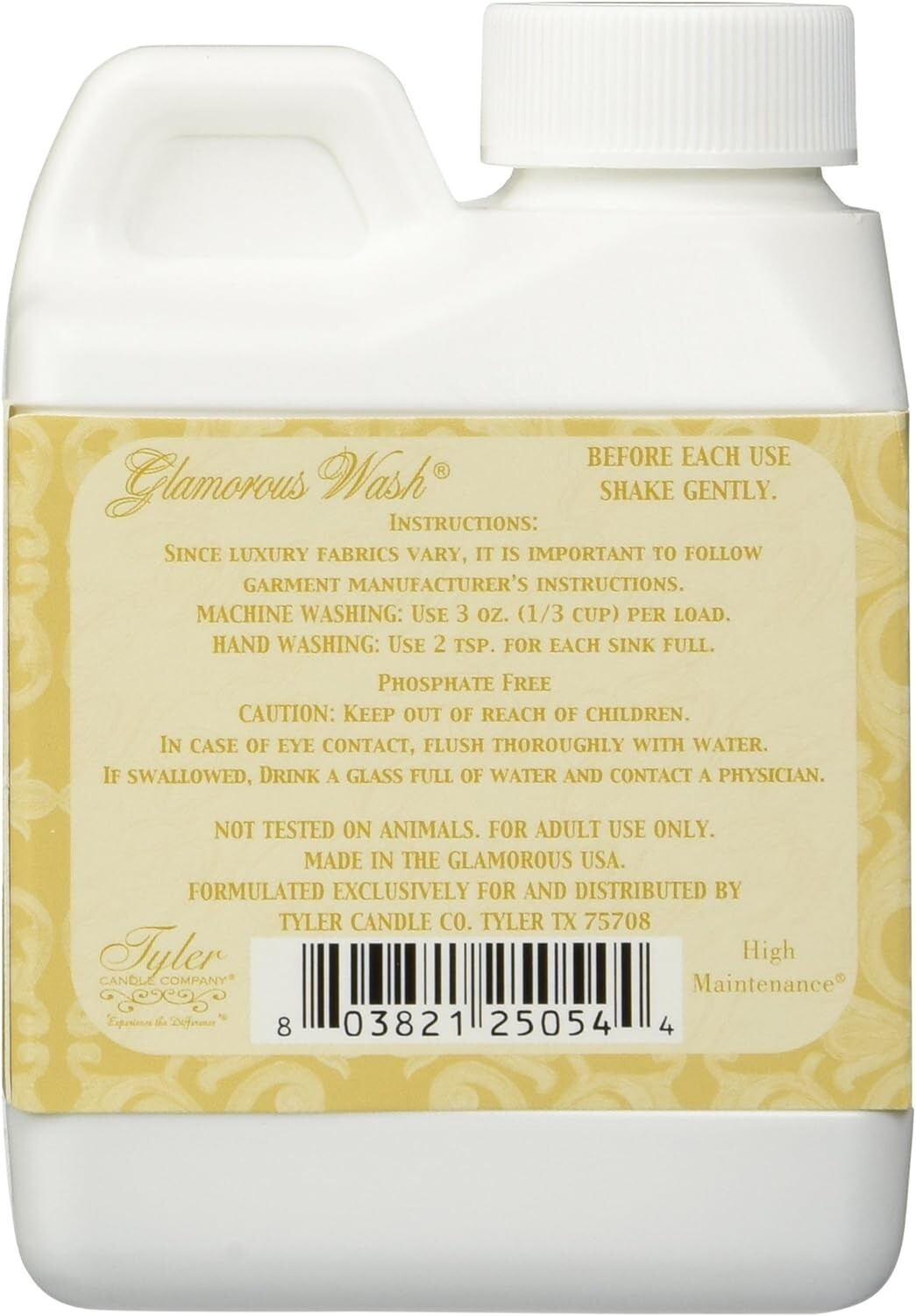 Tyler Glamorous Wash High Maintenance 4oz Fine Laundry Detergent (3 Pack) gallery