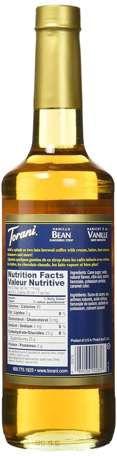 Torani Vanilla Bean Syrup (750 mL), G-Vanilla Bean gallery
