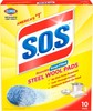S.O.S Steel Wool Soap Pads, 10 Count 10 Count, Blue gallery