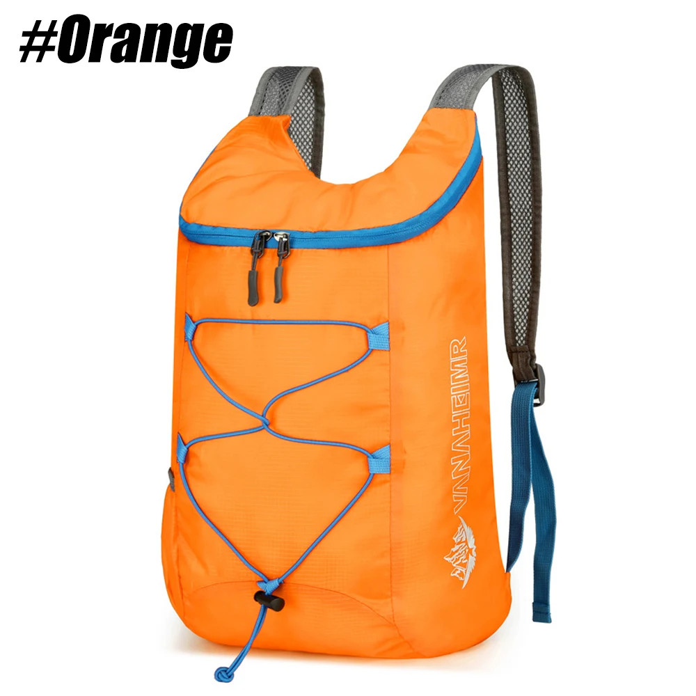Lightweight Foldable Hiking Backpack, Water Resistant Packable Daypack