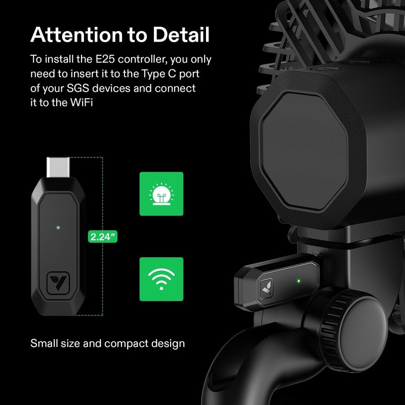 VIVOSUN GrowHub Controller E25, Supports Smart Grow System Devices gallery