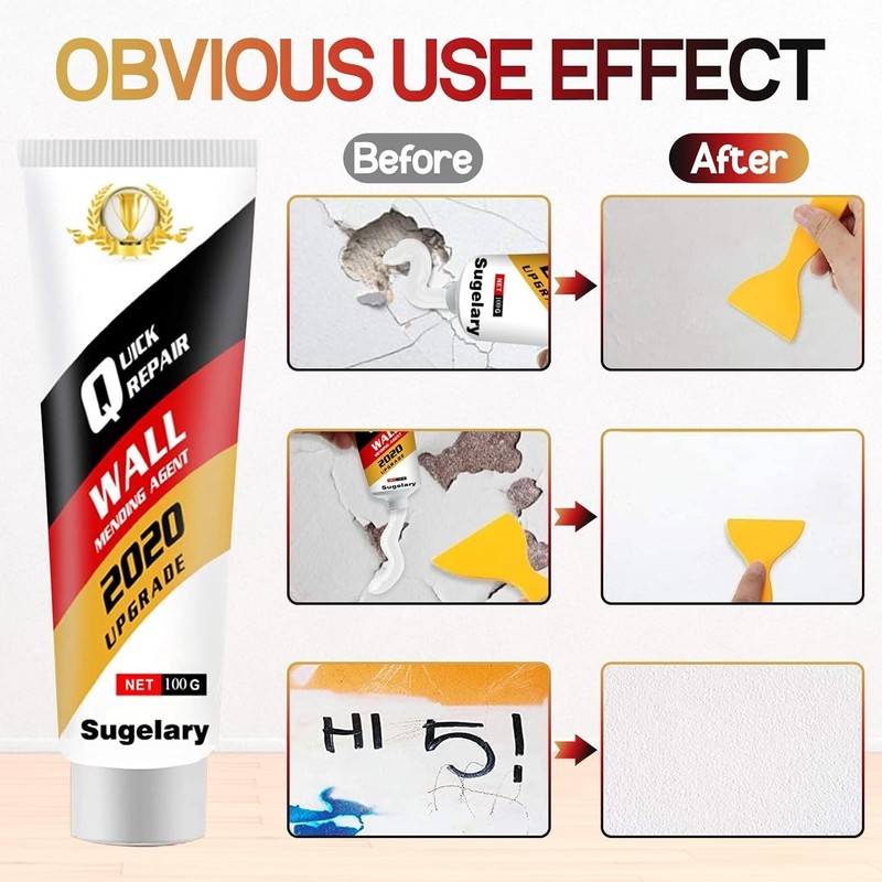 Drywall Patch Repair Kit with Scraper, Wall Spackle Repair Paste, Wall Mendin... gallery