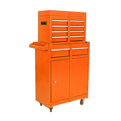 5 Drawer Rolling Tool Chest Tool Storage Cabinet & Tool Box Cart with Wheels gallery