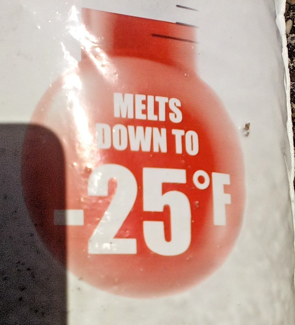 SNOW JOE - 50 LBS MELT - CALCIUM CHLORIDE CRYSTALS - MELTS DOWN TO -25 F gallery