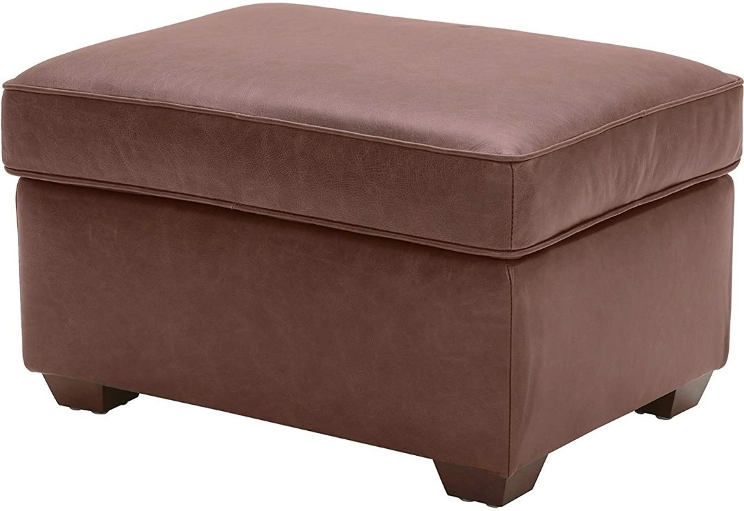 Top Grain Leather Ottoman gallery