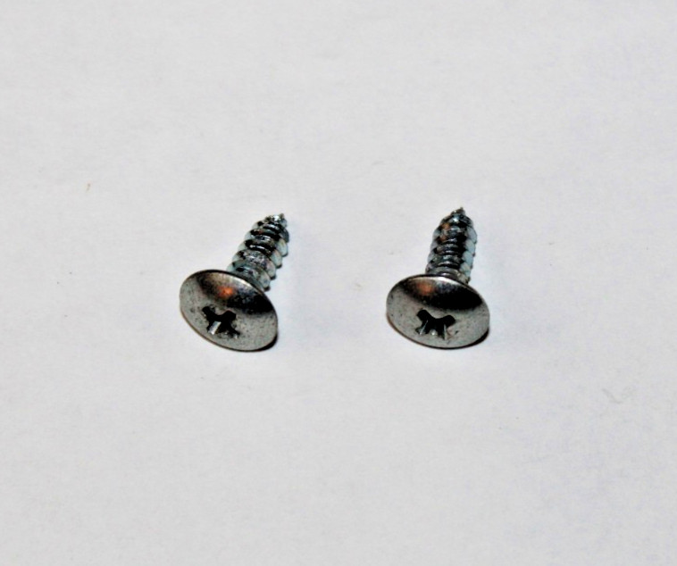 Whirlpool Refrigerator : Drawer Slide Rail Screw : Set of 2 (W11233072) {P9314} gallery