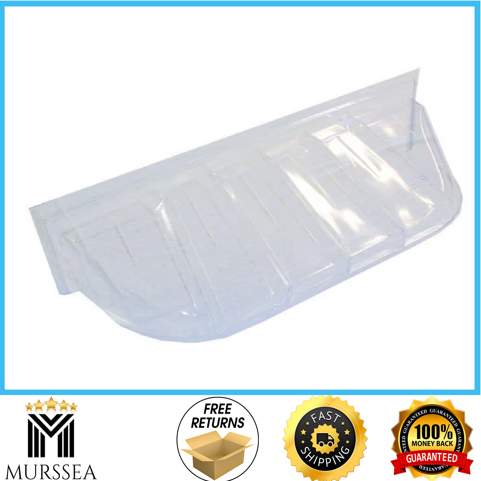 44-1/4 In. X 12 In. Rectangular Window Well Cover Plastic Heavy Duty Durable gallery
