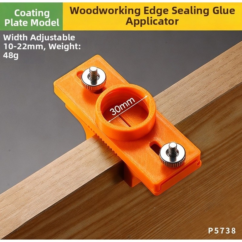 Edge Banding Glue Applicator Tool with Adjustable Width 10 to 22mm for DIY gallery